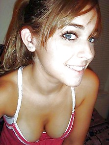 Beautiful Teen Cleavage