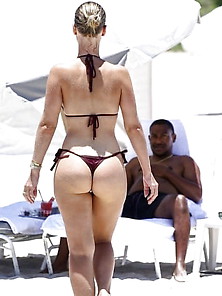 Bikini Clad White Women With Black Men 13