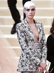 Cara Delevingne Cleavage Hot Photos