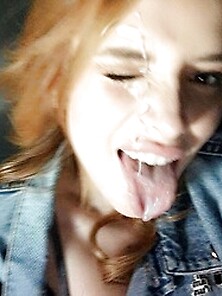 Bella Thorne Cumshot