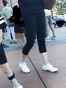 Cheer Mom Cameltoe,  Yoga Pants