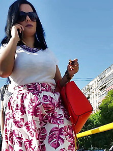 Spy Upskirt 1203 Face Romanian