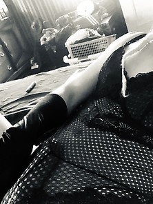 Booty & busty tranny riding dude dick