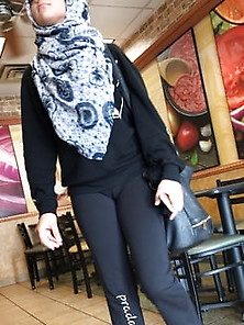 Hijab Ass Candid 2018