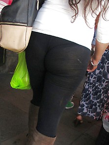 See Through Leggings,  Downtown Toronto Ontario Canada