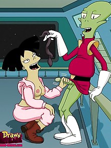 Futurama Alien