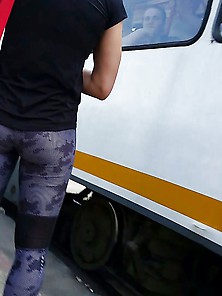 Spy Sexy Ass And Leggings Teens Girl Romanian