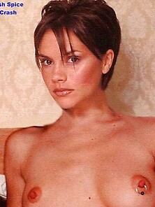 Cock Loving Slut Victoria Beckham Naked And Horny