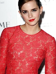 Emma Watson Nipple See Through At Pre Bafta Party In 2012