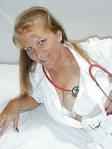 Chubby Nurse With Big Tits