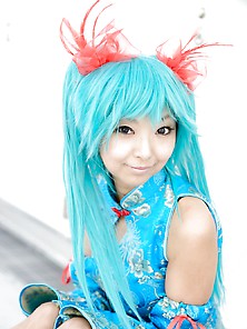 Hatsune Miku China Dress Cosplay