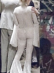 See Through Pics Of Lady Gaga