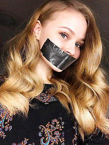 Aliisa Tape Gagged