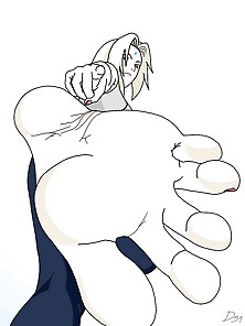 Naruto Hentai Part 10 (Foot Fetish Edition) (Tsunade)