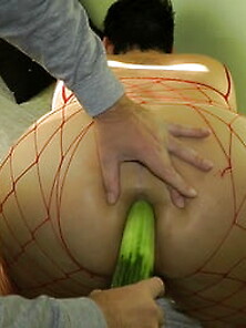 Annadevot - The Cucumber As Anal Spare?