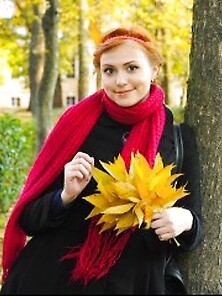 Redhead Teen Red Friend Smoking.