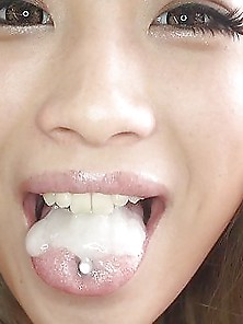 Asian Full Cum In Mouth