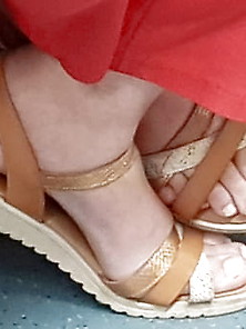 Pretty Tattoo Feet Ofblonde Milf