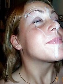 Amateur Facial Swallow