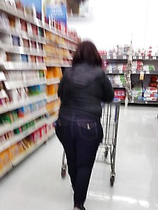 Candid Latina In Tight Jeans Bbw Big Butt