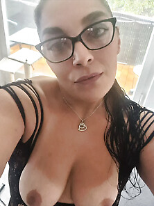 Cum Slut Gangbang Milf Bitch Eva Fishnets Glasses