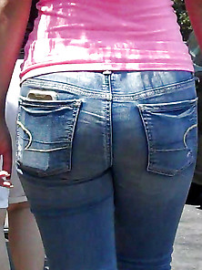 Supermarket Teen Ass & Butt Jeans