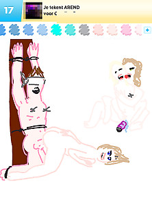 Drawsomething Name: Kinky Bastard