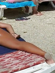 Spy Beach Sexy Ass Bikini Romanian