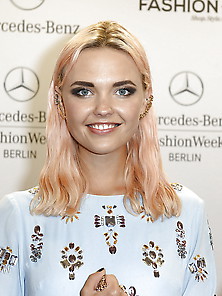 Bonnie Strange At Mercedes-Benz Fashion Week 2014