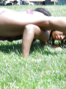 Black Female Outdoor Fun