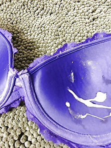 Cum On 36C Purple Bra