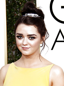 Maisie Williams Golden Globes 2017