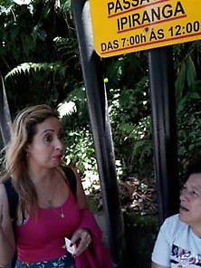 Upskirt Milf Bus Stop