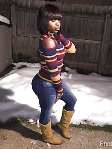 Thick Ebony Teen