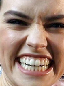 Daisy Ridley Teeth