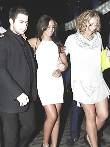 Michelle Keegan Arrives At Shaka Zulu To Celebrate Her Bd