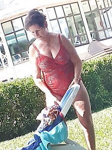 Grannies & Matures Seen Around My Spanish Hotel Pool 2019