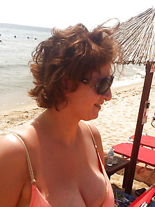 Real Candid Bikini Busty