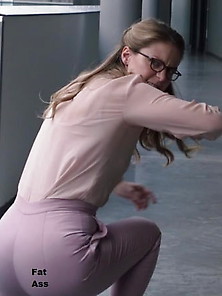 Melissa Benoist Fat Ass