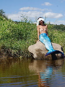 Mermaid On Boulder