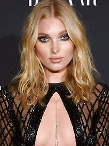 Elsa Hosk Nip Slip At A Harper's Bazaar Event