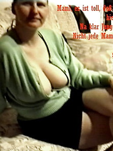 Sag - Busty Captions #84 - German