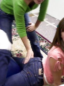 Girls Spanked In Skinny Jeans Iii