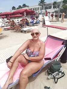 Italian Mature In Swimsuit