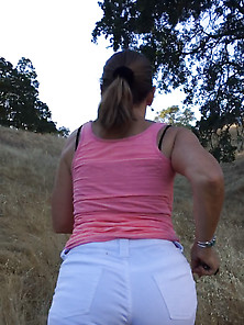 My Short Gilf Neighbor On A Hike 1