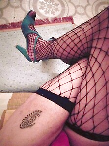 My New Shoes And Breast Tattoo