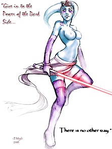 Erotic Starwars - Famous Twi'lek Aayla Secura 2