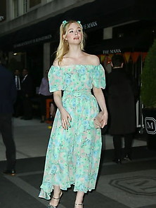 Elle Fanning O&a Nyc 5-2-19