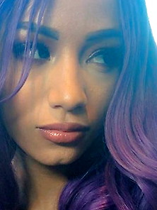 Sasha Banks Pretty Face