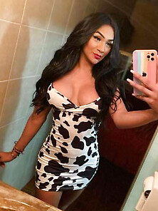 Transexual gets ass toyed